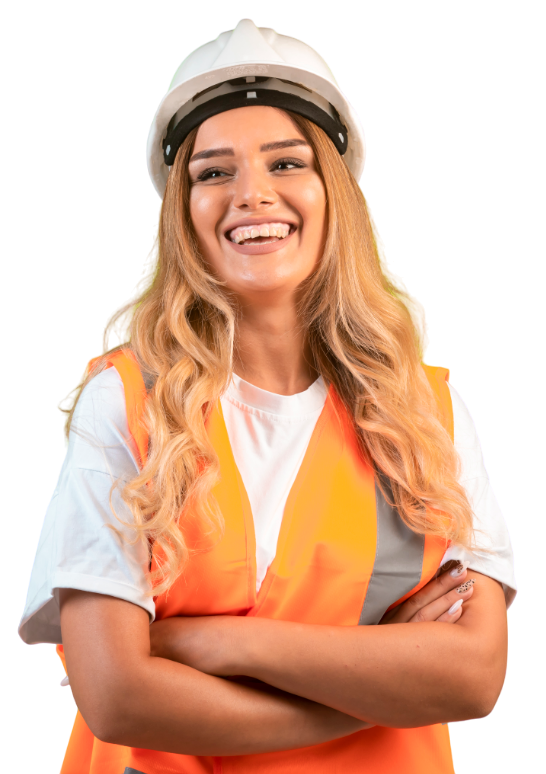 female-engineer-charge-white-helmet-gear-looks-positive